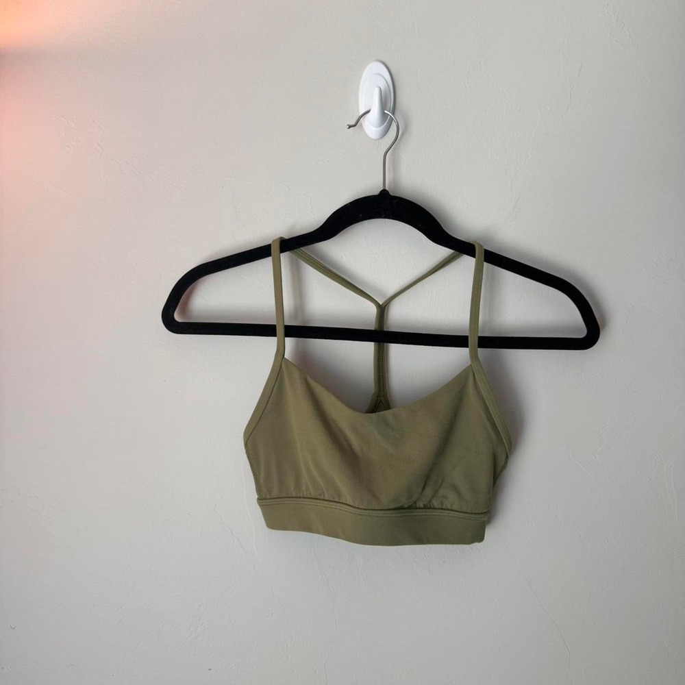 Lululemon Olive Y Flow Bra